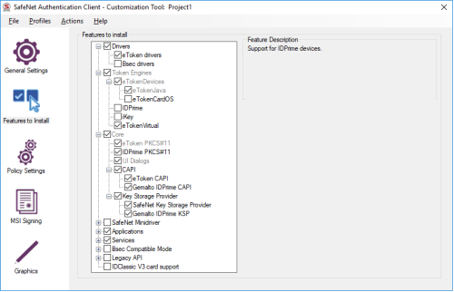 SafeNet Authentication Client